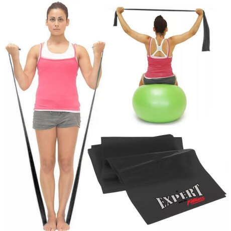 Banda Elástica 100% Latex Theraband Yoga Int Alta Multicolor