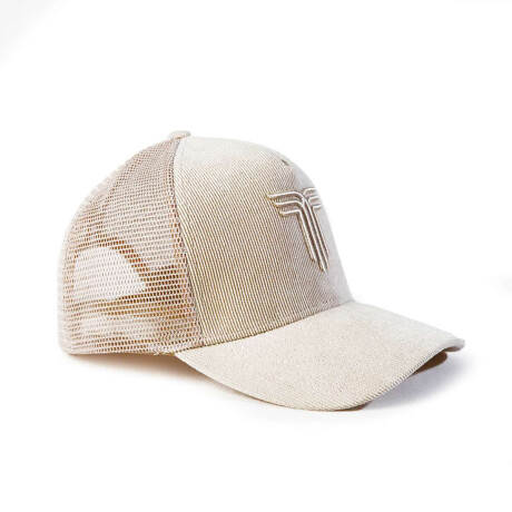 Gorra Tiffosi Corderoy Unisex Crema
