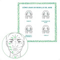 Masajeador Rodillo Facial de Jade Gua Sha Para el Contorno del Cutis Masajeador Rodillo Facial de Jade Gua Sha Para el Contorno del Cutis