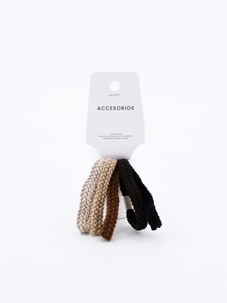 COLEROS PACK X 5 BEIGE