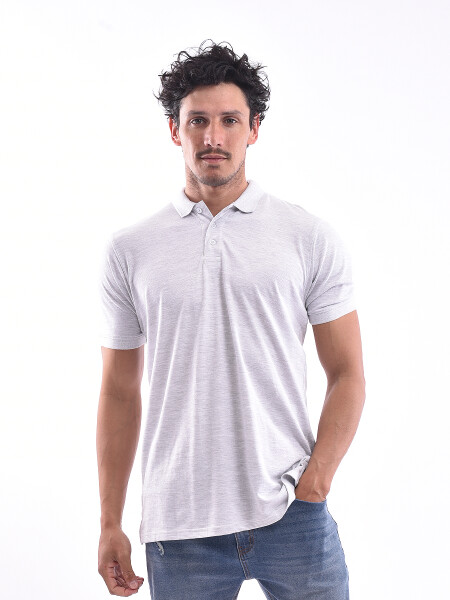 REMERA ZANTE GRIS MELANGE C