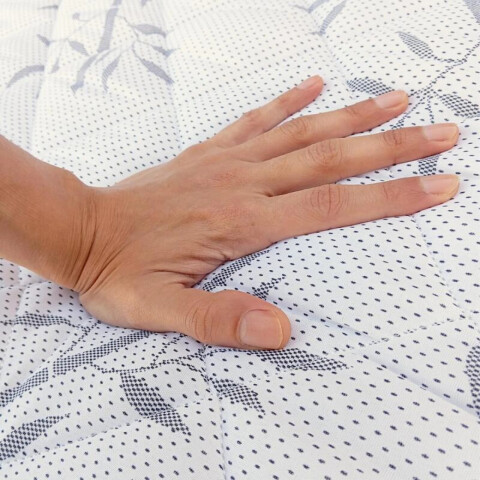 Sommier SUPER MEGA Oggo® - Espuma - GARANTIA 1 AÑO 1y1/2 Plaza - 110 cm