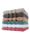 Toalla de baño YSBY 65x130 azul empolvado Toalla de baño YSBY 65x130 azul empolvado