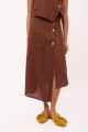 FALDA RAIZ Chocolate