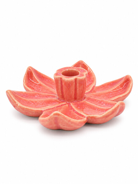 CANDELABRO TULIPAN ROSADO.