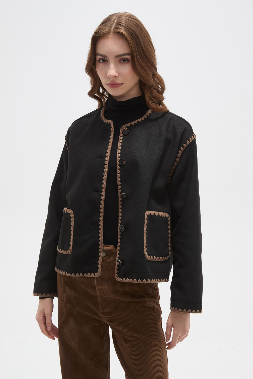 Chaqueta Olvea Estampado 1