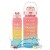 Set X2 Botella De Agua Deportiva 2L + 800 ML MotivacionaL Color Variante Rosa
