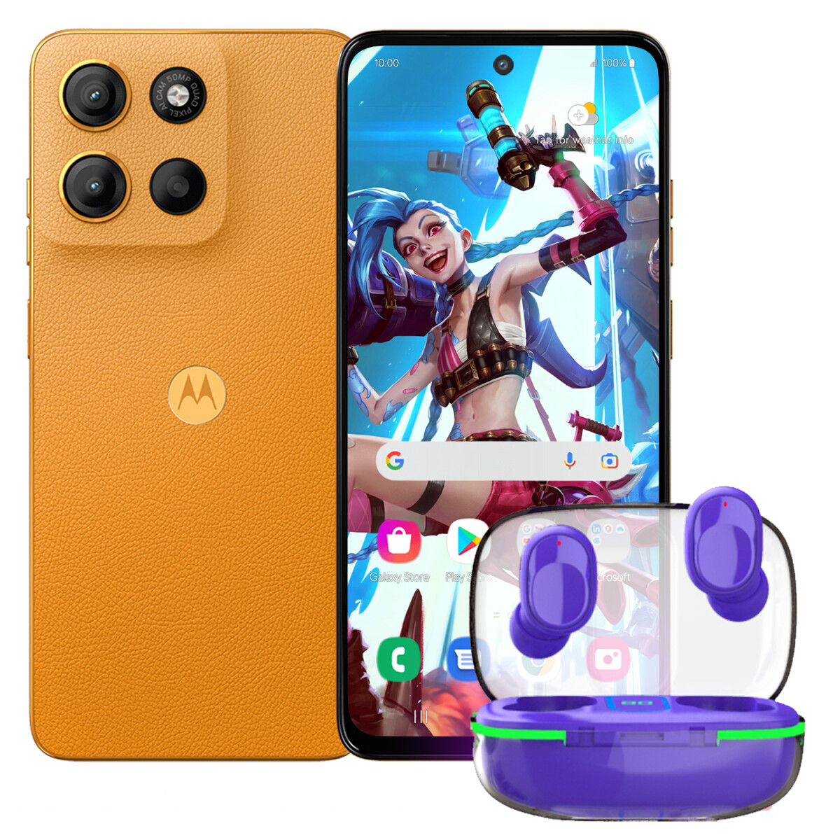 Motorola Moto G15 4/256 Gb 4g + Regalo - NARANJA 