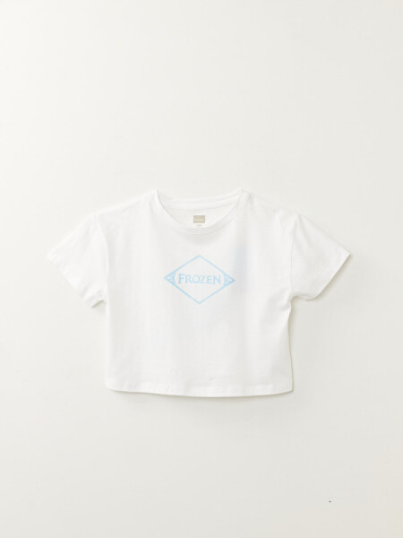 Remera disney frozen Frozen Blanca