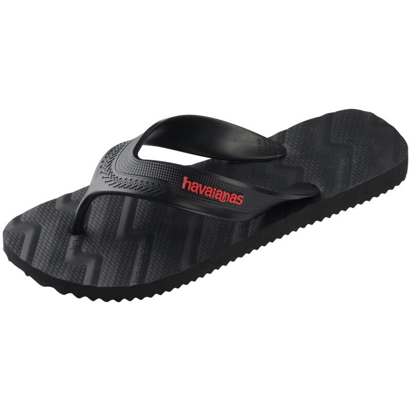 Sandalias Havaianas Track Waves Hombre Negro