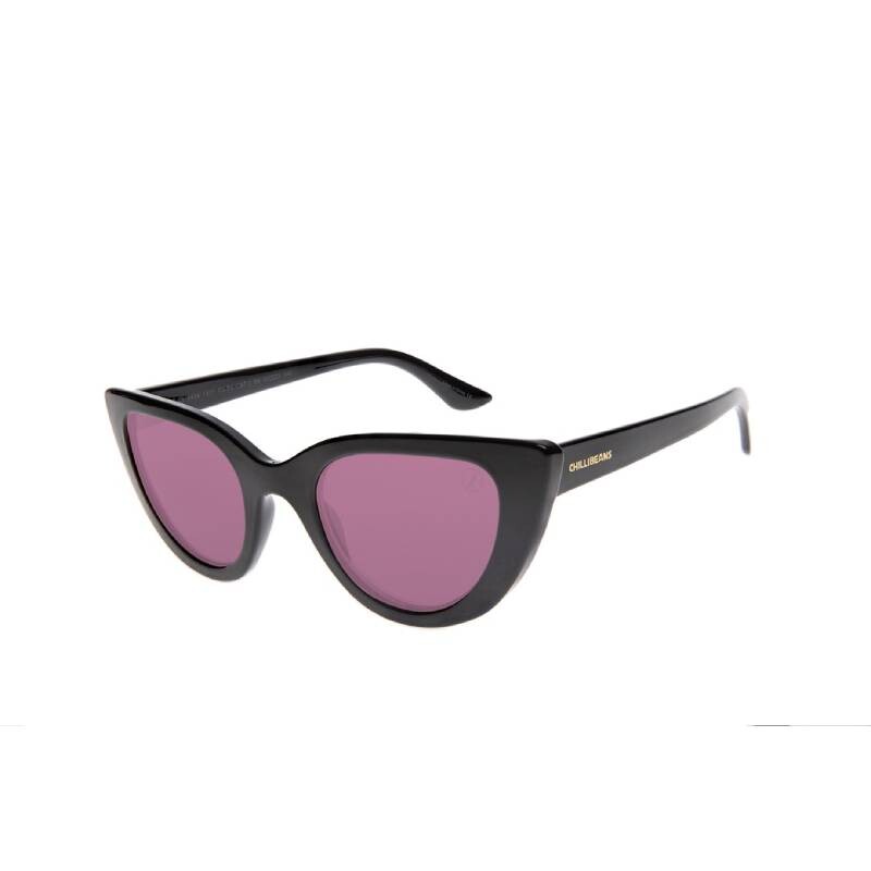 Lentes de Sol Chilli Beans Venecia Cat Eye Negro
