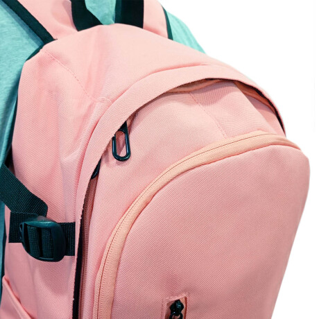 Mochila Liceal Expert Impermeable Viaje Estudiante Rosa
