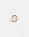 Anillos Chicos Acrilico Anillo Con Acrílico - Dorado