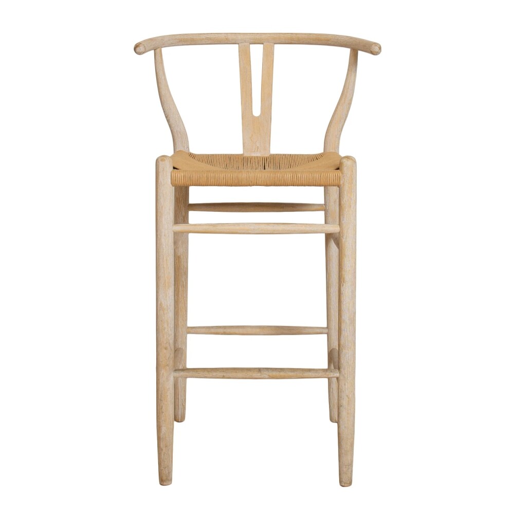 Banqueta Taburete - Madera Natural - Olmo Wishbone Banqueta Taburete - Madera Natural - Olmo Wishbone