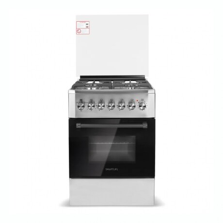 Cocina Combinada SMARTLIFE SL-KS5757C 4 Hornallas Con Grill Eléctrico Cocina Combinada SMARTLIFE SL-KS5757C 4 Hornallas Con Grill Eléctrico