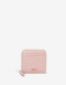 Billetera Zip Round Billetera Cuadradra - Rosa Claro