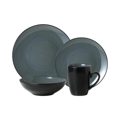 SET 16PZAS STONEWARE D27-21-18/414ML INDIES GRANIT SET 16PZAS STONEWARE D27-21-18/414ML INDIES GRANIT