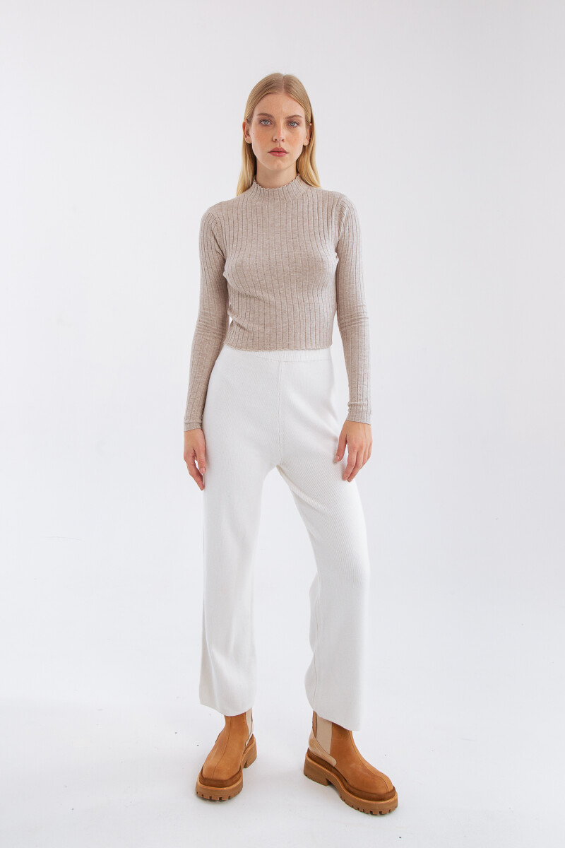 Pantalon Real - Blanco 