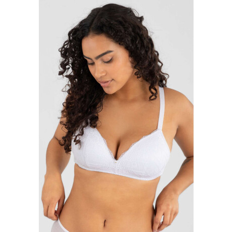 Soutien triangulo preformado zinnia Blanco