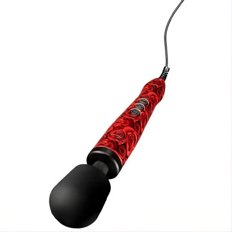 Masajeador Wand Vibrador Doxy Original Rose Pattern Masajeador Wand Vibrador Doxy Original Rose Pattern