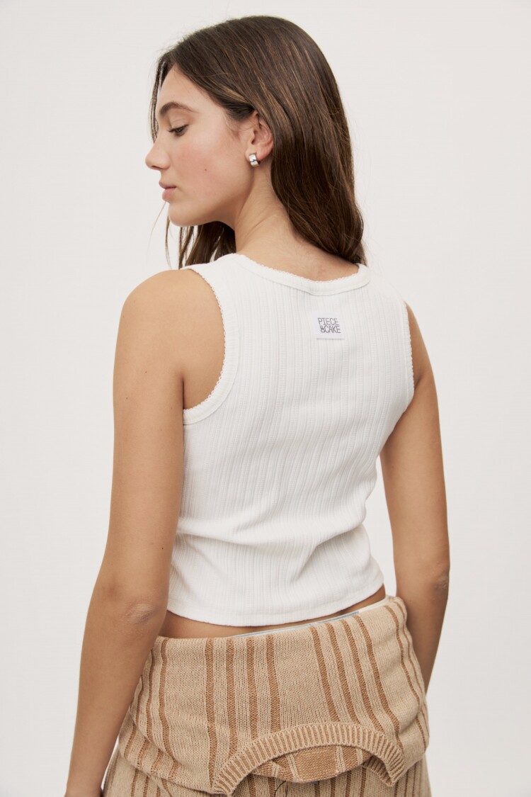 MUSCULOSA CAMPIELLO Blanco