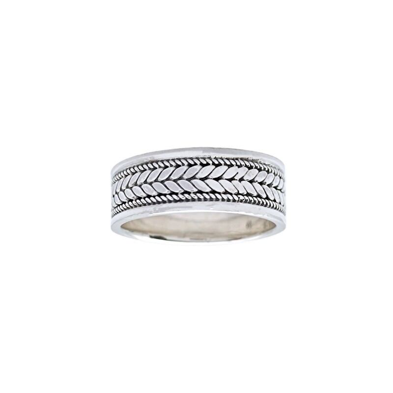 Alianza labrada-Plata 925-Sin Piedra-AN3982 Sinpiedra