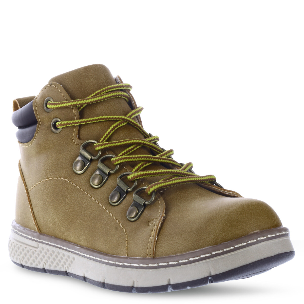 Bota de Niños Croco Kids DALMA acordonada - Tan 