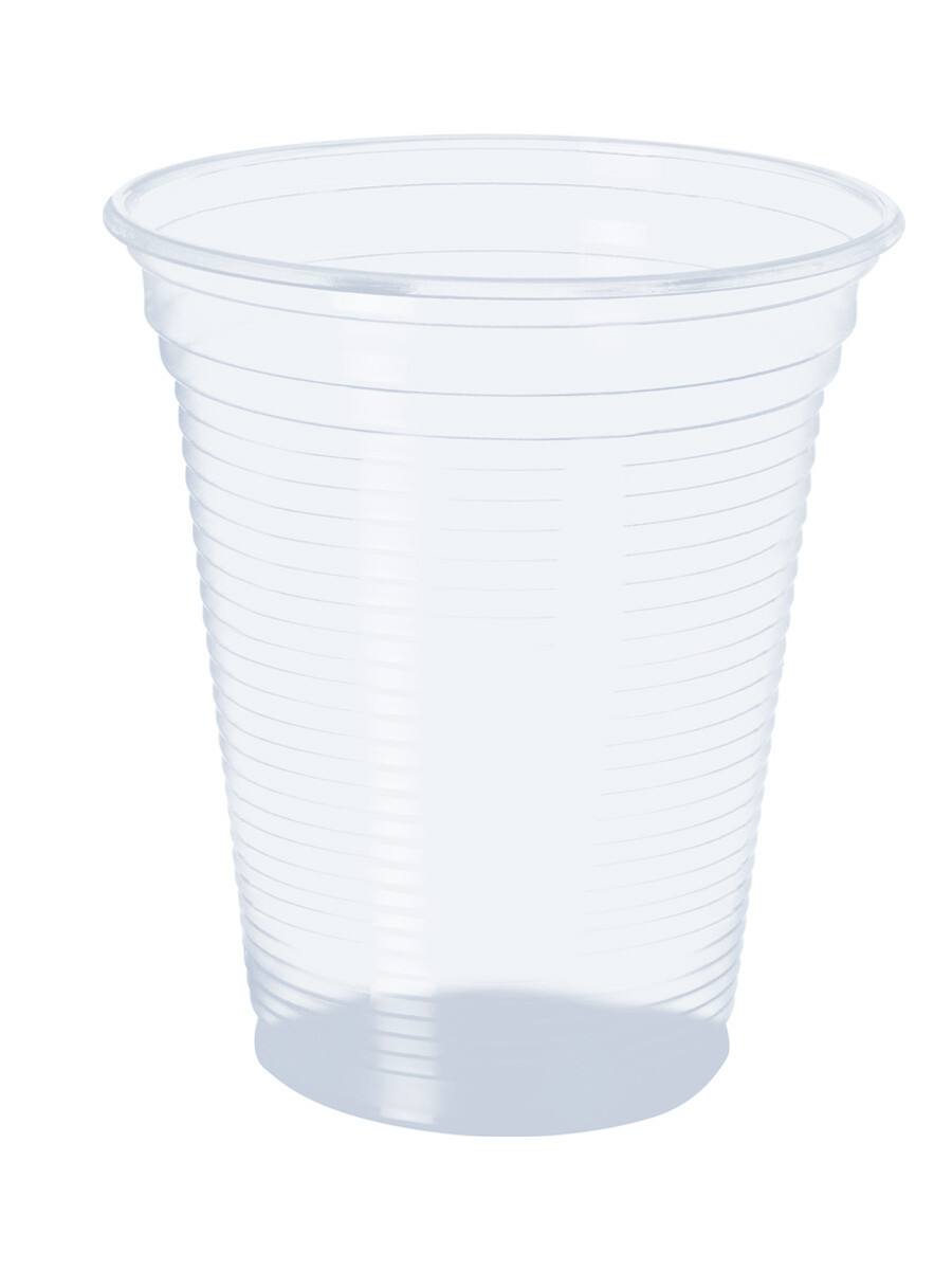 VASO TRANSPARENTE RANURADO transparente