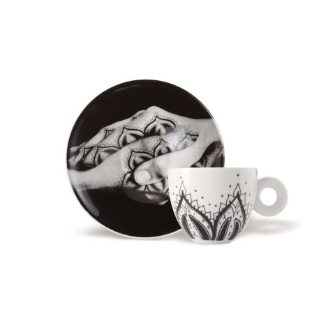 Set De 4 Tazas Para Cappuccino Genesi Illy Art Collection