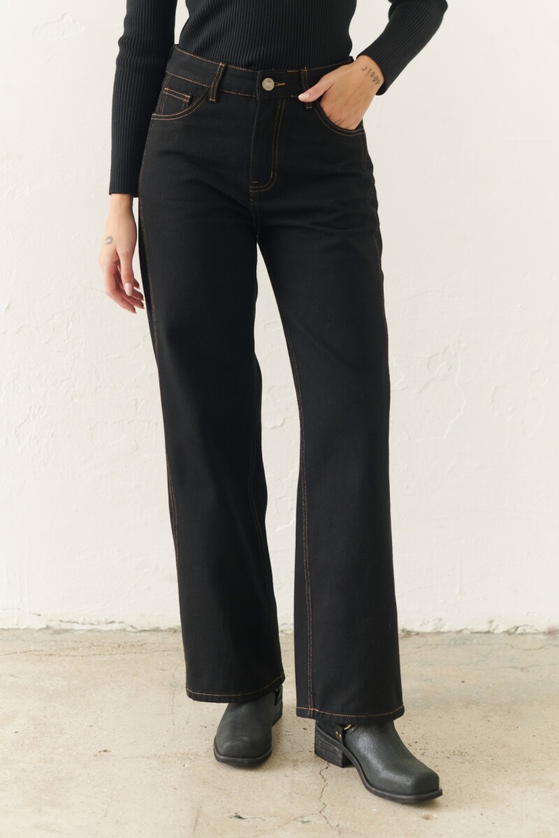 PANTALON ONDAS NEGRO