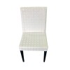 Silla en madera tapizada en tela - Unidades con detalles Silla en madera tapizada en tela - Unidades con detalles