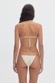Bikini Top Creek Dots Cream