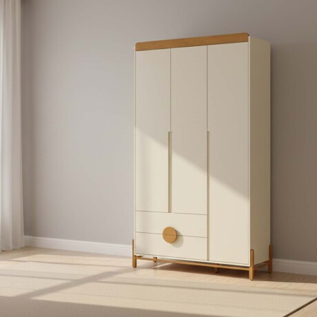 PLACARD TESS KIDS 20502 3 PUERTAS MDF BLANCO 20502