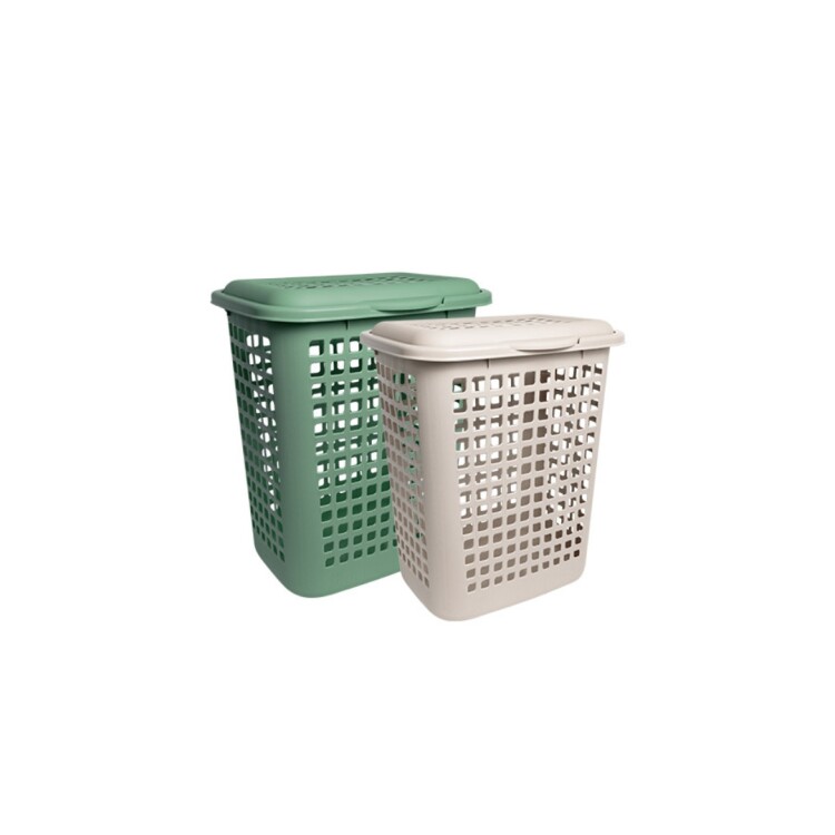 CESTO CANASTO ROPA RISCHIOTO 30LTS Sin color
