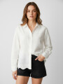 Camisa Zelina Marfil / Off White