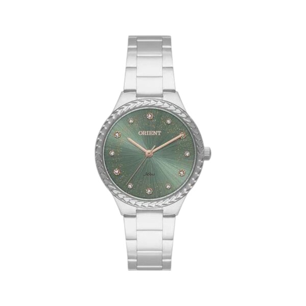 ORIENT Dama RO1125 FBSS0152 F1SX plateadouniforme