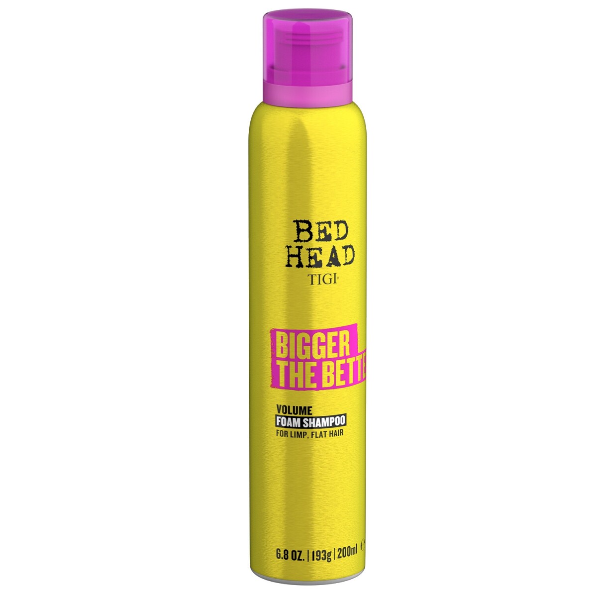 Shampoo en espuma para cabello fino Tigi Bed Head Bigger The Better 200ml 