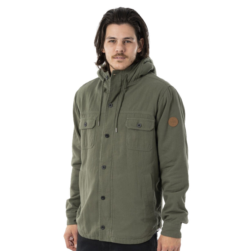 Campera Rip Curl Gibbos Jacket Verde Campera Rip Curl Gibbos Jacket Verde