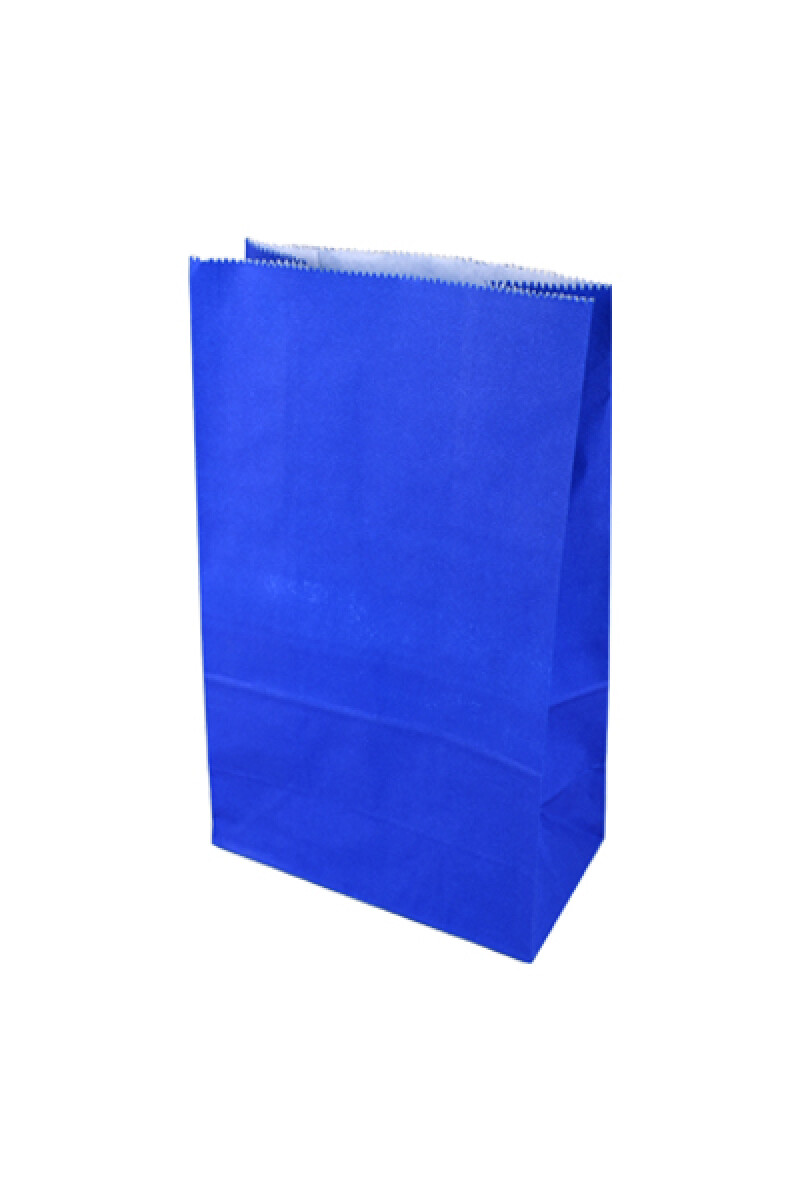 Bolsa panaderia 16x9x25 cm. - AZUL 