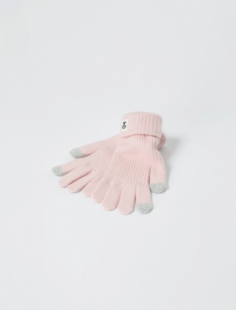 GUANTES INFANTILES ROSA