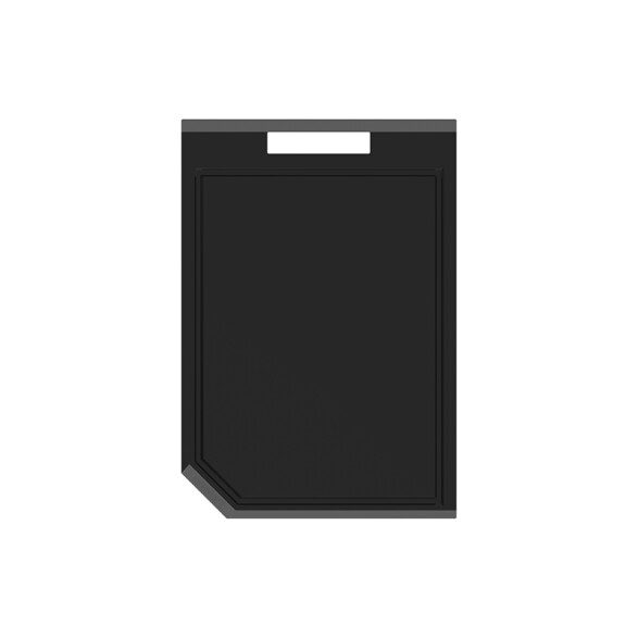 Tabla plastica negra 43x30cm "CHURRASCO" -TRAMONTINA TN9883