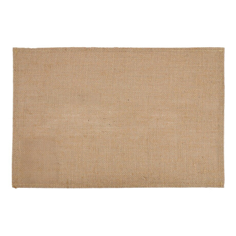 Individual de arpillera liso rectangular Individual de arpillera liso rectangular