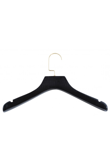 Percha De Madera Ng Con Dorado - Adulto Percha De Madera Ng Con Dorado - Adulto