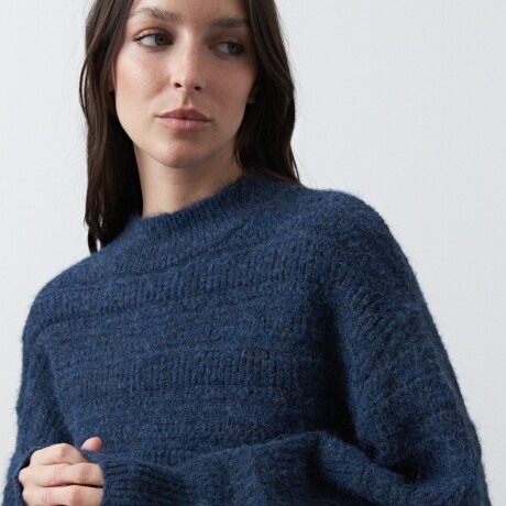 SWEATER NEVADA Azul Marino