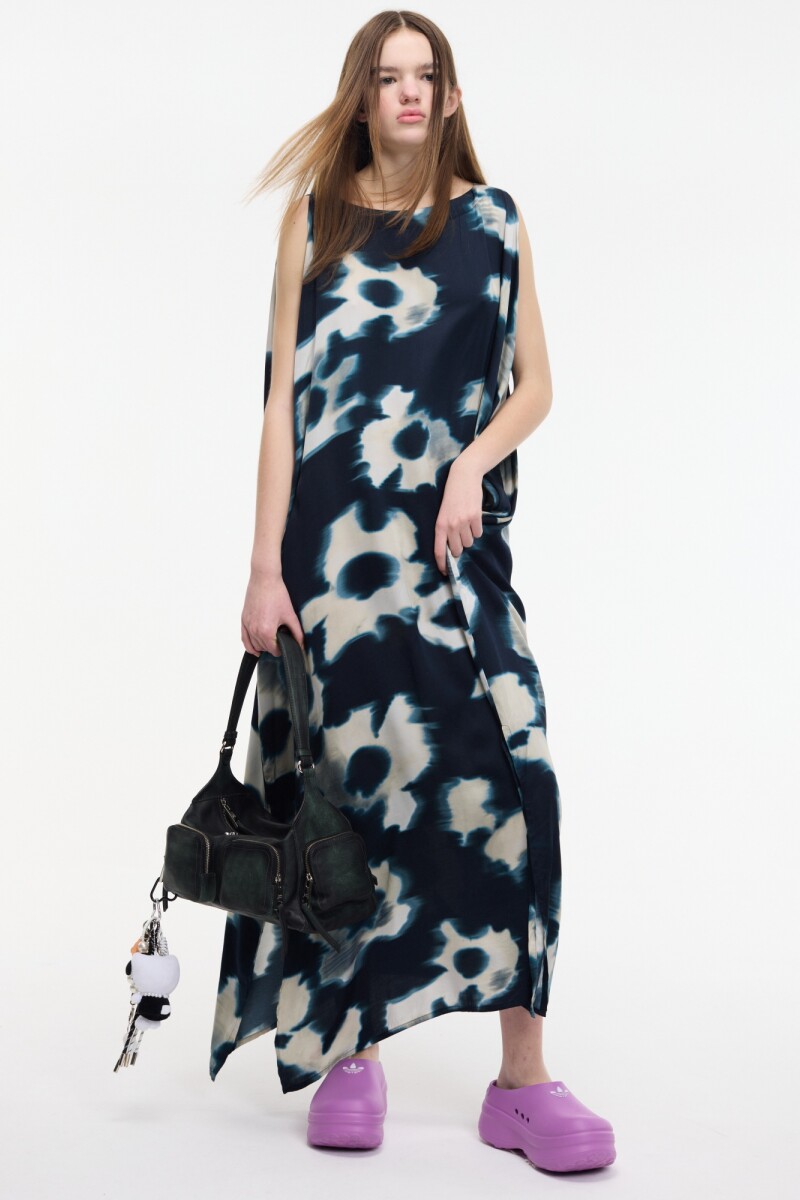 VESTIDO RAGA Azul