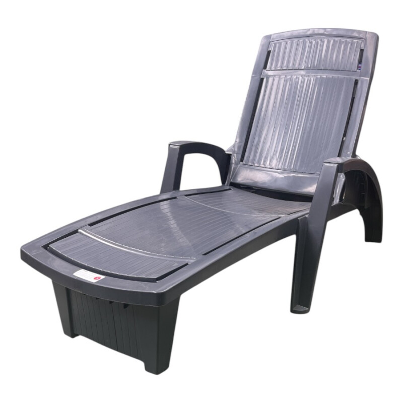 Reposera Sole Gris Exterior Reposera Sole Gris Exterior