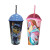 Vaso Plástico Milk Shake con Pajita Paw Patrol Diseño Surtidos 500 ml Multi Surtido