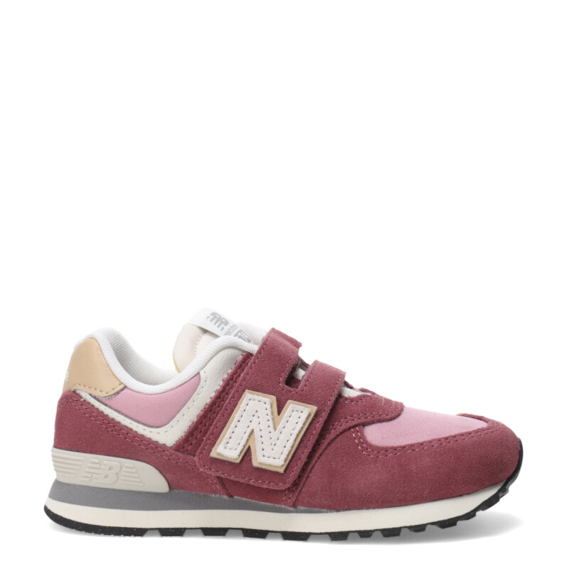 Championes de Niños New Balance 574 Rojo - Rosado