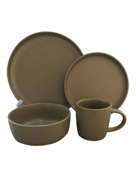 JUEGO VAJILLA 16PCS 27/20/15/350ML ALA RECT BEIGE JUEGO VAJILLA 16PCS 27/20/15/350ML ALA RECT BEIGE