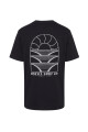 Remera O'Neill Overzized Boxy Horizon Negro